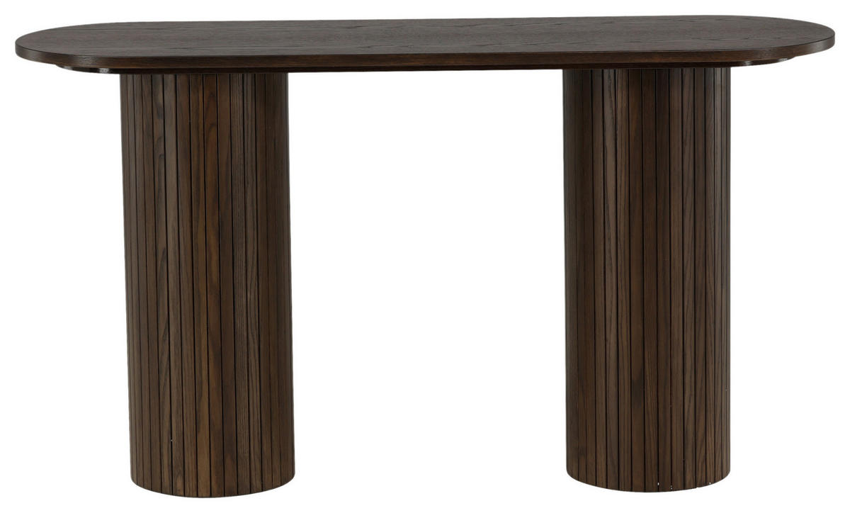 KONSOLE Mokka  - Mokka, Design, Holzwerkstoff (130/40/72cm) - Livetastic
