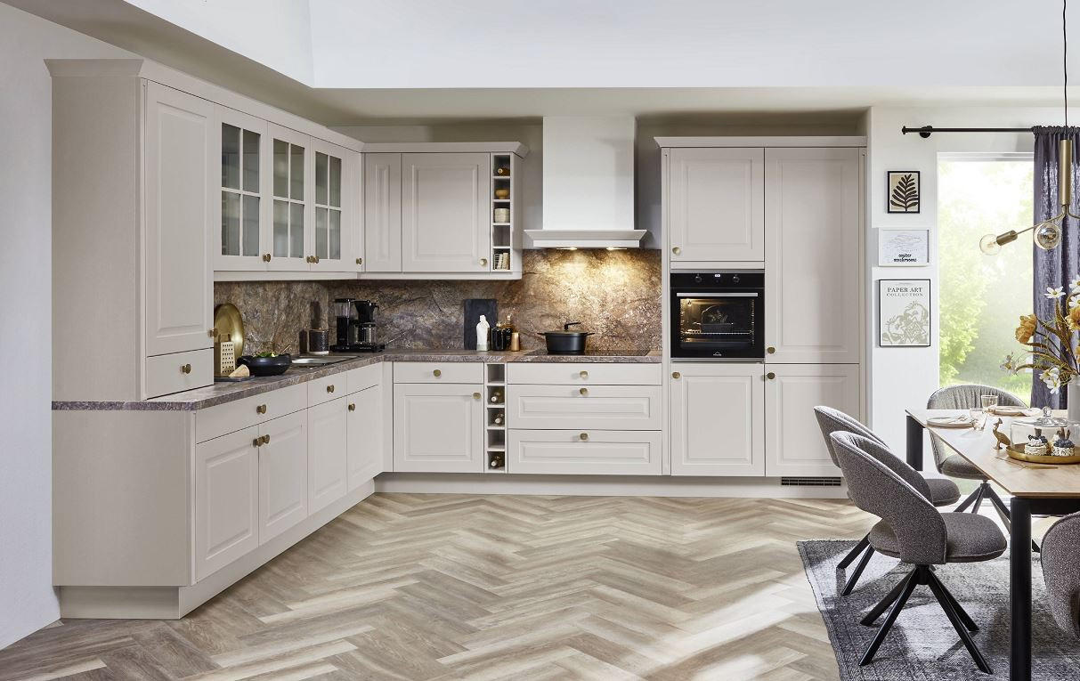 BEÉPÍTHETŐ KONYHA - magnólia, Design, faalapú anyag - Celina