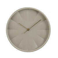 VÄGGKLOCKA ljusgrå  - ljusgrå, Natur, plast (30cm)