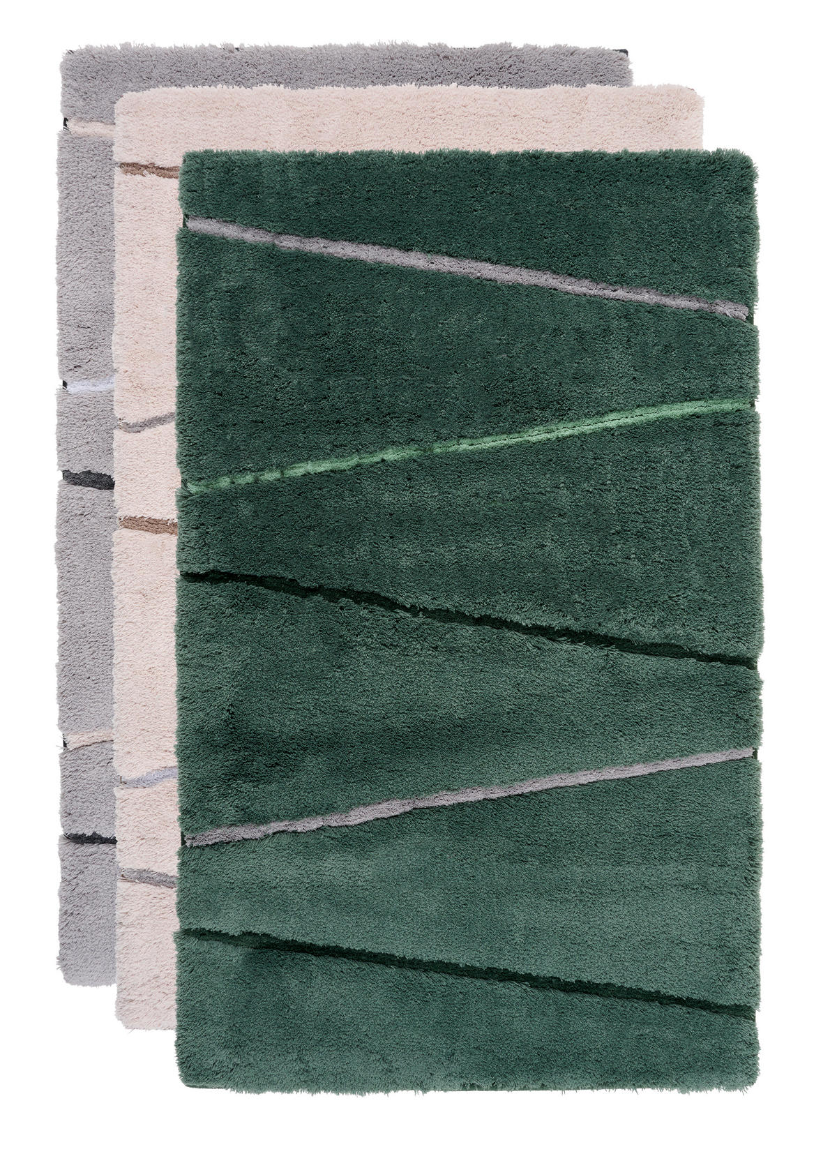 BADEMATTE Batex Hellgrau 60/100 cm  - Hellgrau, Basics, Naturmaterialien/Textil (60/100cm) - Dieter Knoll