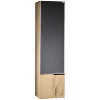 MIDISCHRANK 32/128/35 cm  - Eichefarben/Anthrazit, Design, Glas/Holz (32/128/35cm) - Voglauer