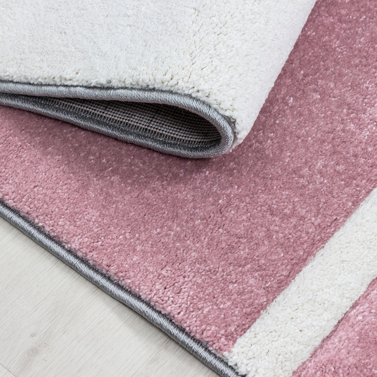 WEBTEPPICH 120/170 cm Hawaii 1310 Pink  - Pink, KONVENTIONELL, Textil (120/170cm) - Novel