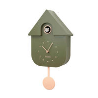UHR Weiß, Perlmutt, Olivgrün  - Perlmutt/Weiß, Design, Kunststoff/Metall (21.5/10/28cm)