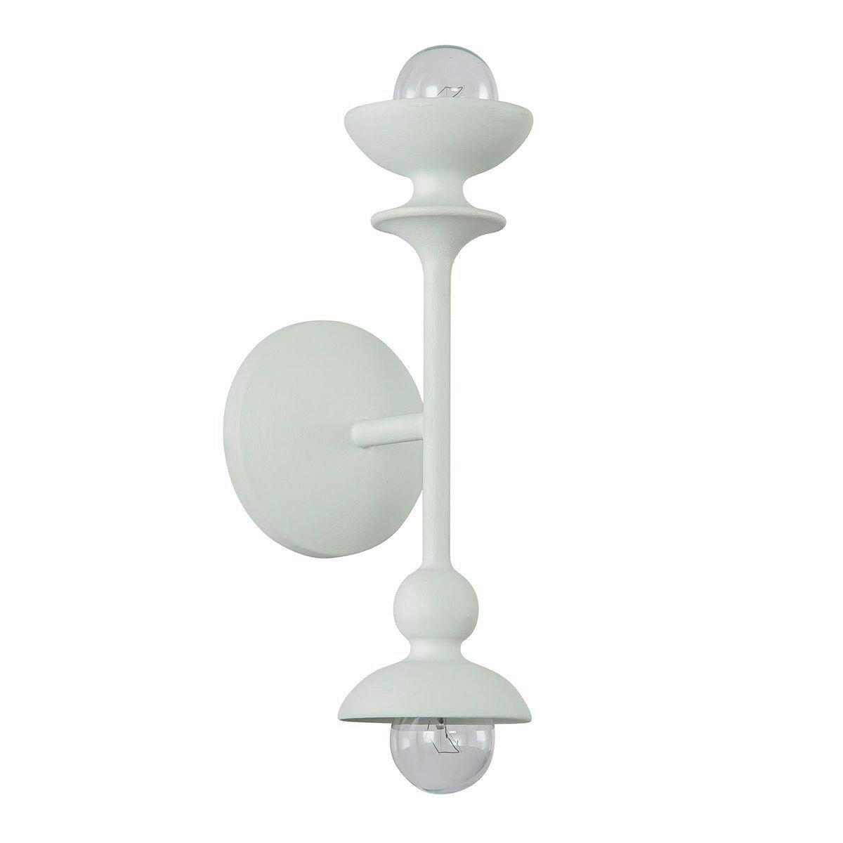 NÁSTENNÉ SVIETIDLO, 23,5/11,4/14 cm - biela, Konventionell, kov (23,5/11,4/14cm) - Elstead Lighting