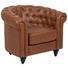 CHESTERFIELD-SESSEL in Textil Hellbraun - Hellbraun/Schwarz, LIFESTYLE, Holz/Textil (99/78/81cm) - Carryhome CHESTERFIELD-SESSEL in Textil Hellbraun - Hellbraun/Schwarz, LIFESTYLE, Holz/Textil (99/78/81cm) - Carryhome