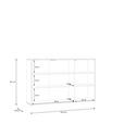 SIDEBOARD  154,2/99,1/34,9 cm  - Terracotta/Grau, MODERN, Holzwerkstoff/Kunststoff (154,2/99,1/34,9cm) - Carryhome