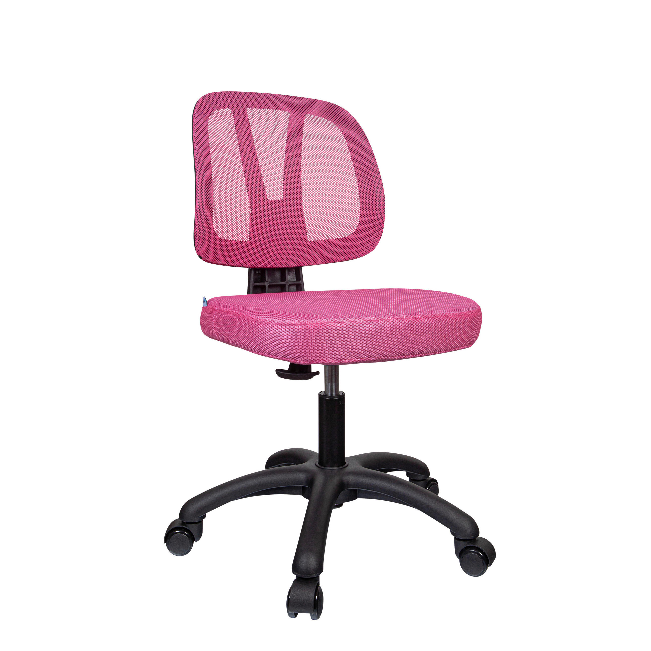 MID.YOU OTOČNÁ ŽIDLE PRO MLADÉ, síťovina, růžová