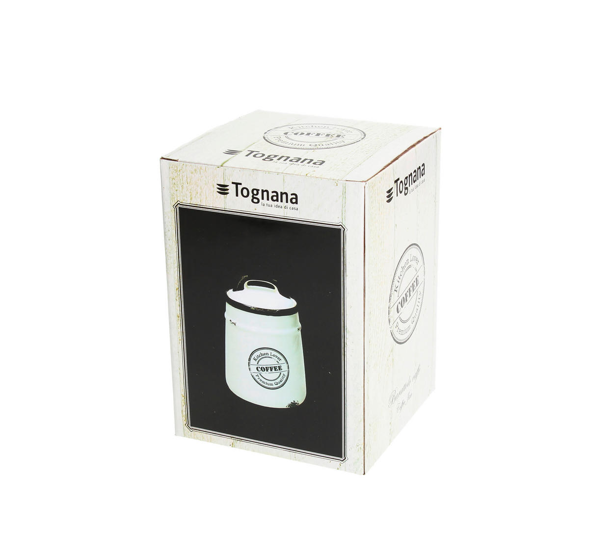 POSUDA ZA ZALIHE   DOLCE CASA URBAN CHIC  - bijela/crna, Basics, keramika (12/17.5cm) - Tognana