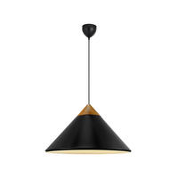 HÄNGELEUCHTE 42/24,6 cm   - Schwarz, KONVENTIONELL, Metall (42/24,6cm) - Nordlux