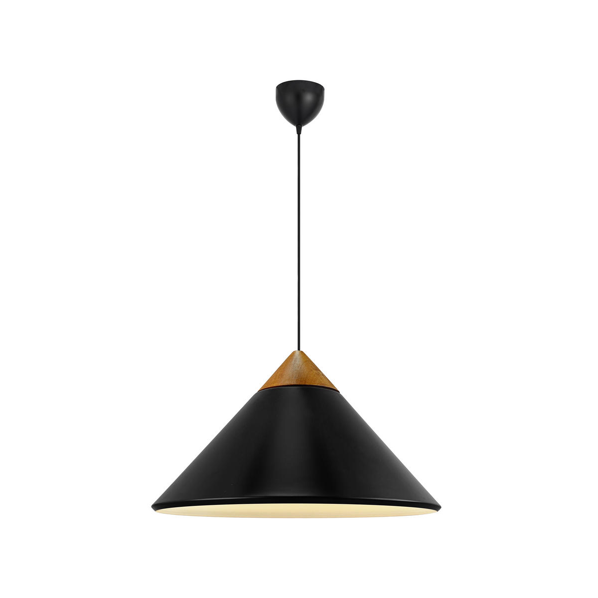 HÄNGELEUCHTE 42/24,6 cm   - Schwarz, KONVENTIONELL, Metall (42/24,6cm) - Nordlux