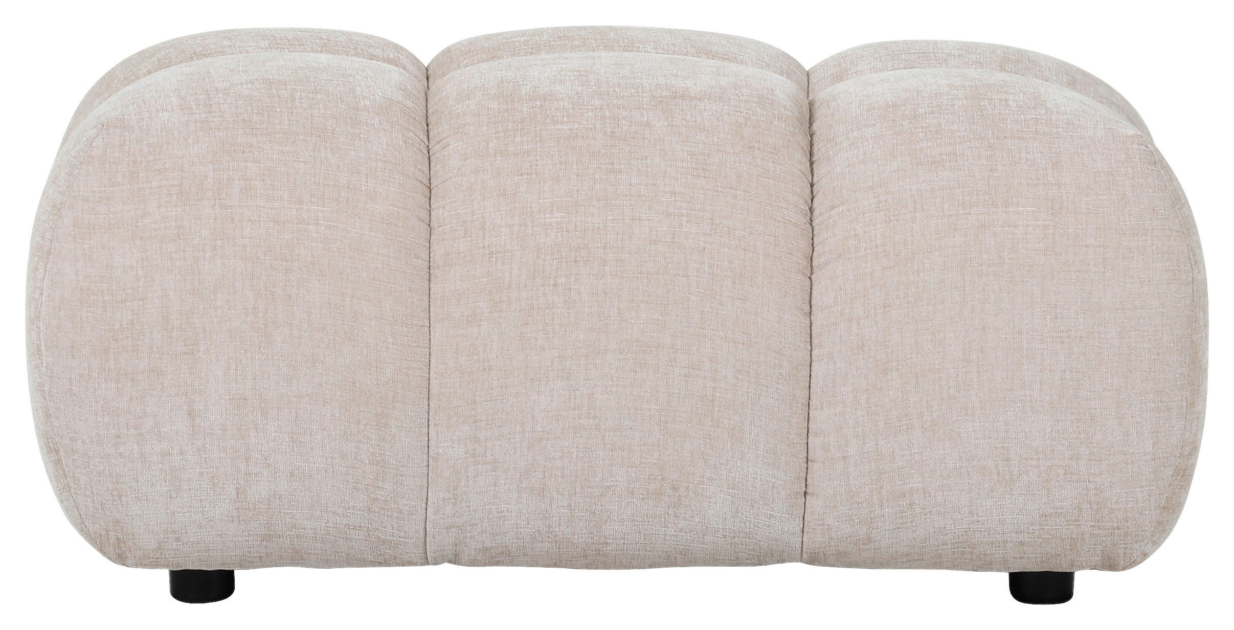 PALL i textil beige  - beige/svart, Klassisk, textil/plast (86/42/57cm) - Carryhome