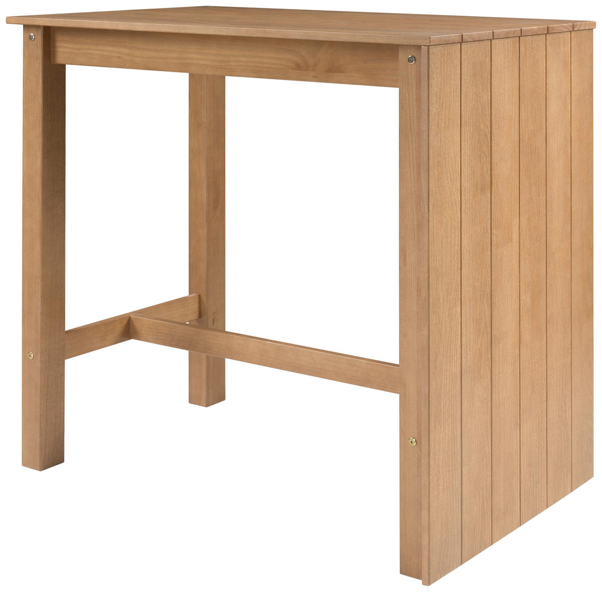 BAROVÝ STÔL, borovica, farba duba, 111/105/56 cm - farba duba, Modern, drevo (111/105/56cm) - MID.YOU