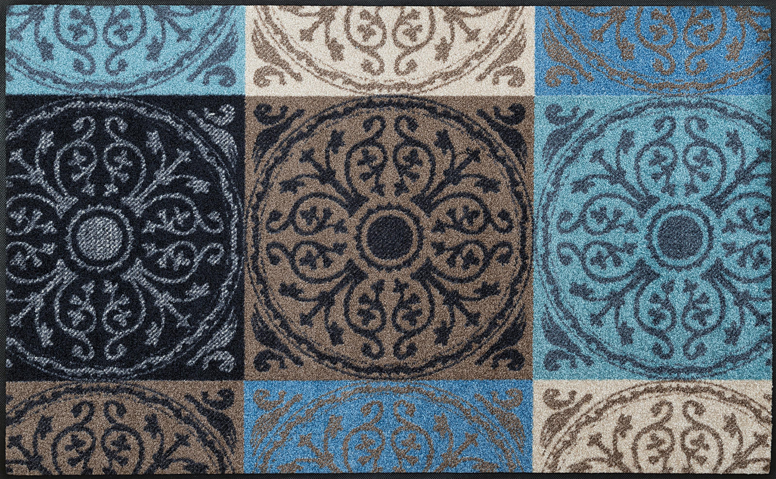 FUßMATTE  75/120 cm  Multicolor  - Multicolor, KONVENTIONELL, Kunststoff/Textil (75/120cm) - wash+dry