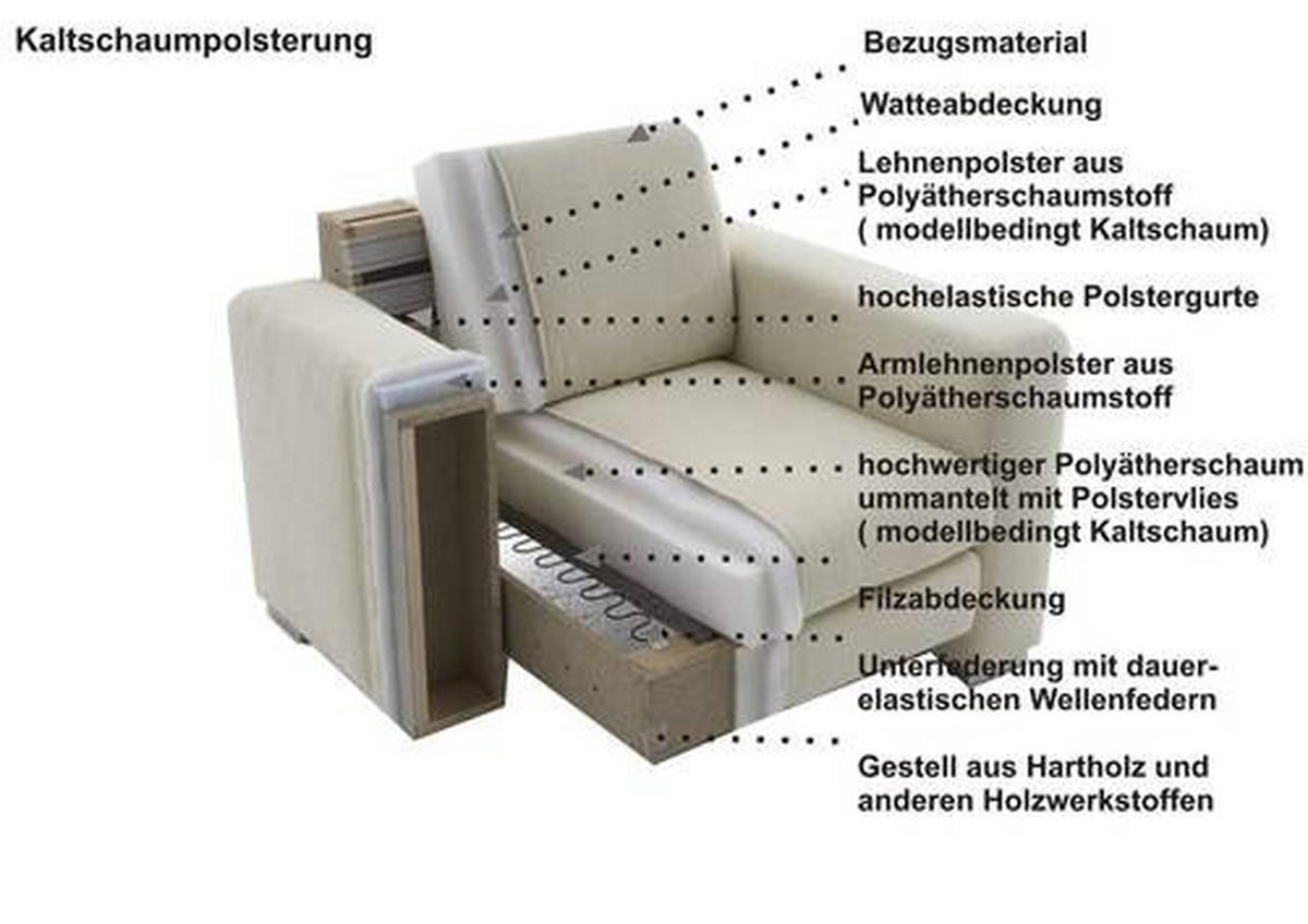 ECKSOFA in Echtleder Hellgrau  248/235 cm  - Beige/Hellgrau, Design, Leder/Metall (248/235cm) - Beldomo Premium
