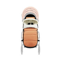 BUGGY-FUSSSACK  - Koralle, Basics, Textil (89/18,5/5cm) - Stokke
