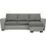 WOHNLANDSCHAFT in Textil Grau - Schwarz/Grau, Design, Kunststoff/Textil (250/157cm) - Carryhome WOHNLANDSCHAFT in Textil Grau - Schwarz/Grau, Design, Kunststoff/Textil (250/157cm) - Carryhome