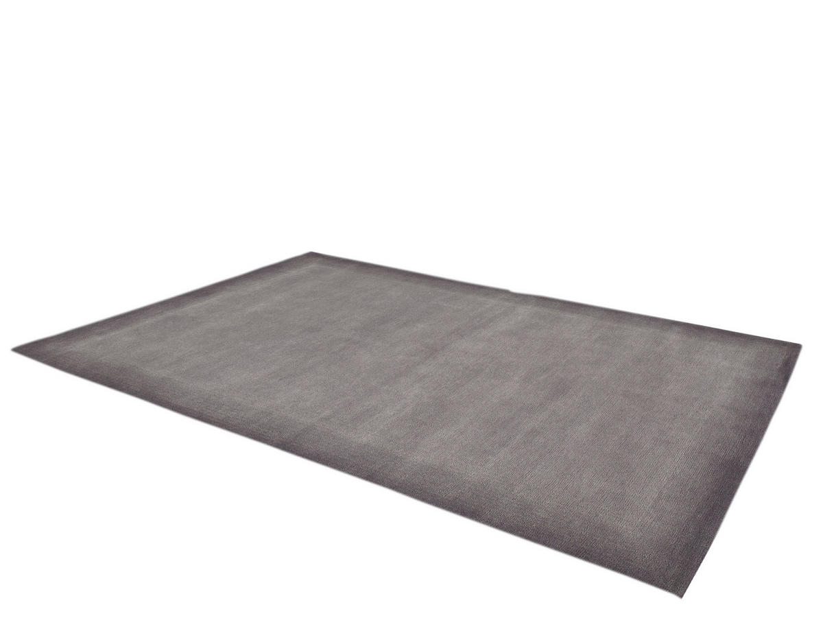 WOLLTEPPICH 170/240 cm Vinciano Tami Grau  - Grau, Basics, Textil (170/240cm) - Cazaris
