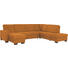 WOHNLANDSCHAFT in Textil Gelb - Gelb/Braun, Design, Holz/Textil (163/319/241cm) - Beldomo System WOHNLANDSCHAFT in Textil Gelb - Gelb/Braun, Design, Holz/Textil (163/319/241cm) - Beldomo System