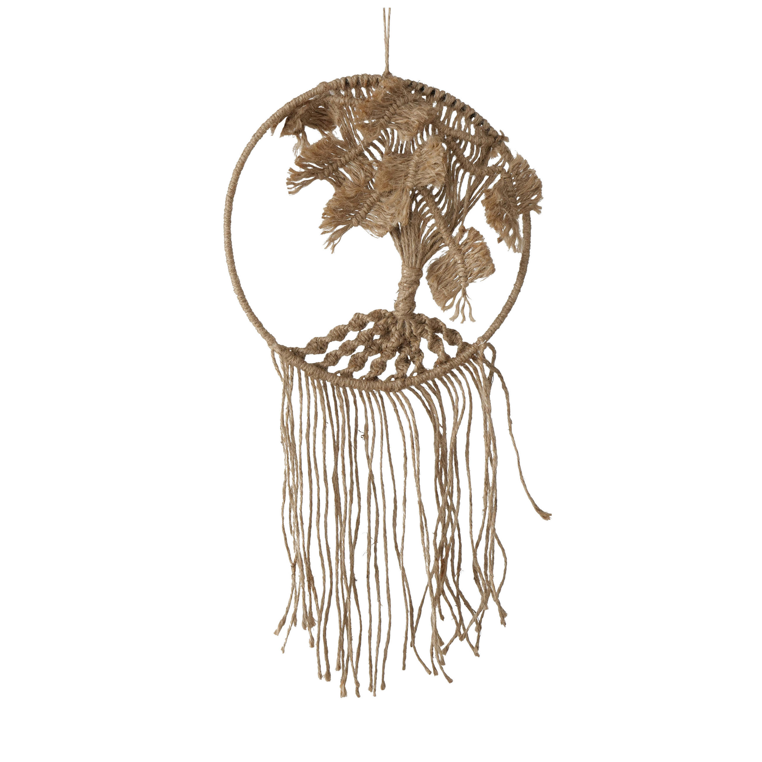 DRÖMFÅNGARE    - Natur, textil (30/65cm)