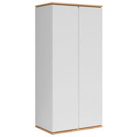 MEHRZWECKSCHRANK 94/201/58 cm  in Weiß, Eiche Artisan  - Weiß/Eiche Artisan, MODERN, Holzwerkstoff (94/201/58cm) - Xora