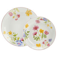 JÍDELNÍ SOUPRAVA porcelán keramika  - zelená/žlutá, Lifestyle, keramika - Landscape