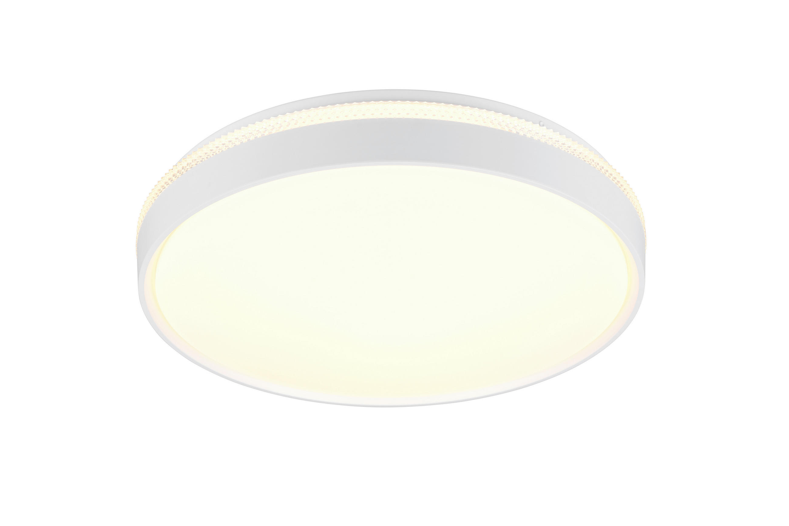 LED-DECKENLEUCHTE   47,5 cm   - Weiss, Basics, Kunststoff (47,5cm)