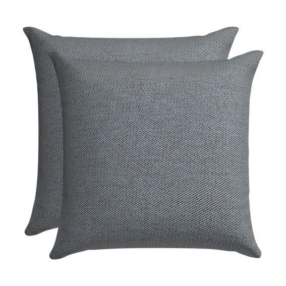 ZIERKISSENSET in Dunkelblau Uni 48/48 cm  - Dunkelblau, Basics, Textil (48/48cm)