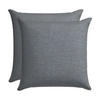 ZIERKISSENSET in Dunkelblau Uni 48/48 cm  - Dunkelblau, Basics, Textil (48/48cm)