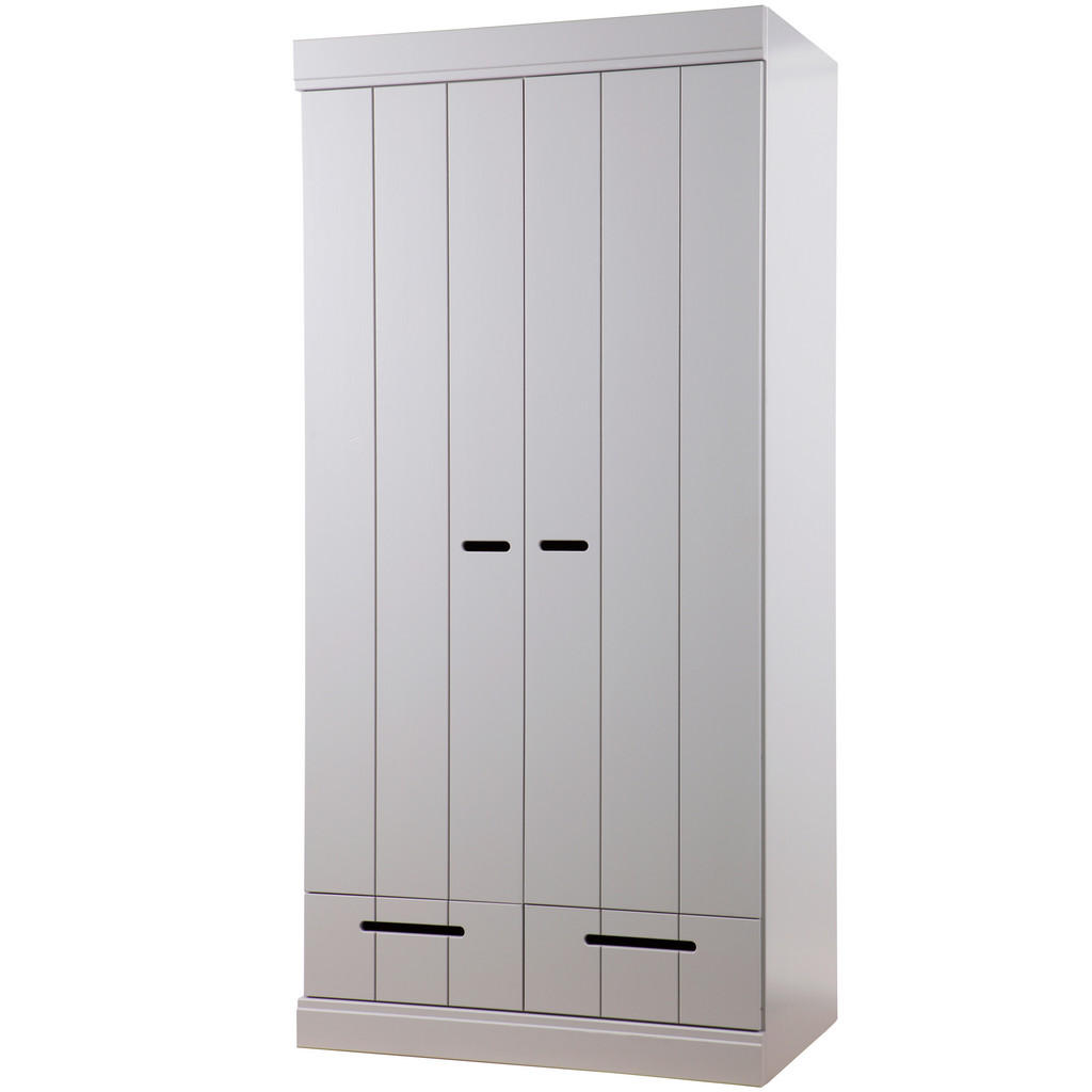 Drehtürenschrank Connect, Concrete Grey 94 cm