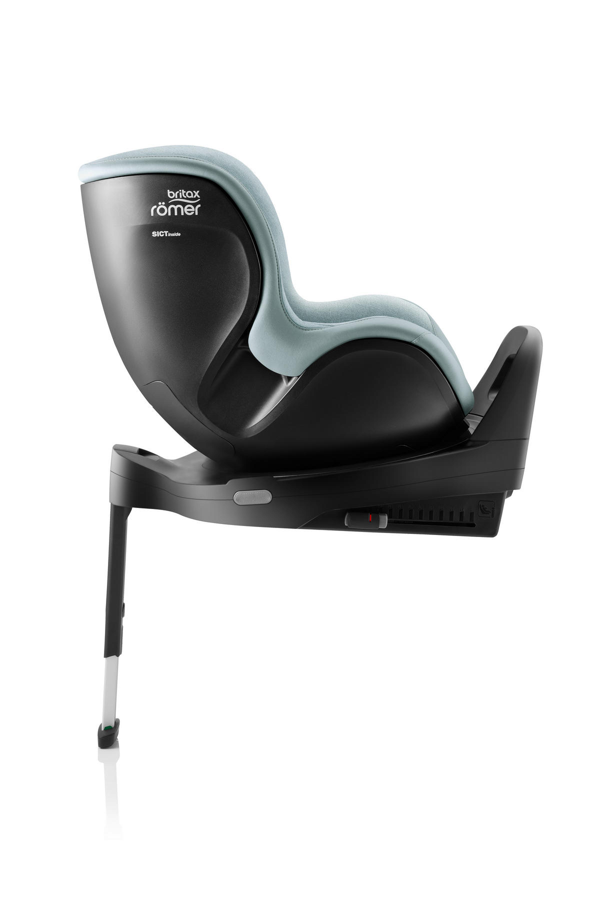 REBOARDER-KINDERSITZ Dualfix Pro M  - Pastellblau, Basics, Textil (44/48/74cm) - Britax Römer