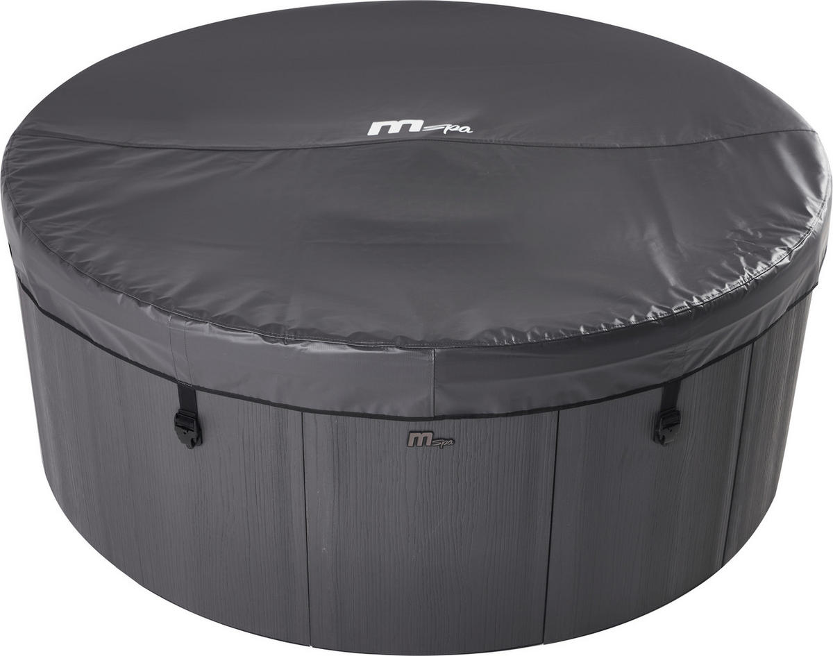 WHIRLPOOL MSPA DENVER 182/70 cm  - Dunkelgrau/Dunkelblau, KONVENTIONELL, Kunststoff (182/70cm)