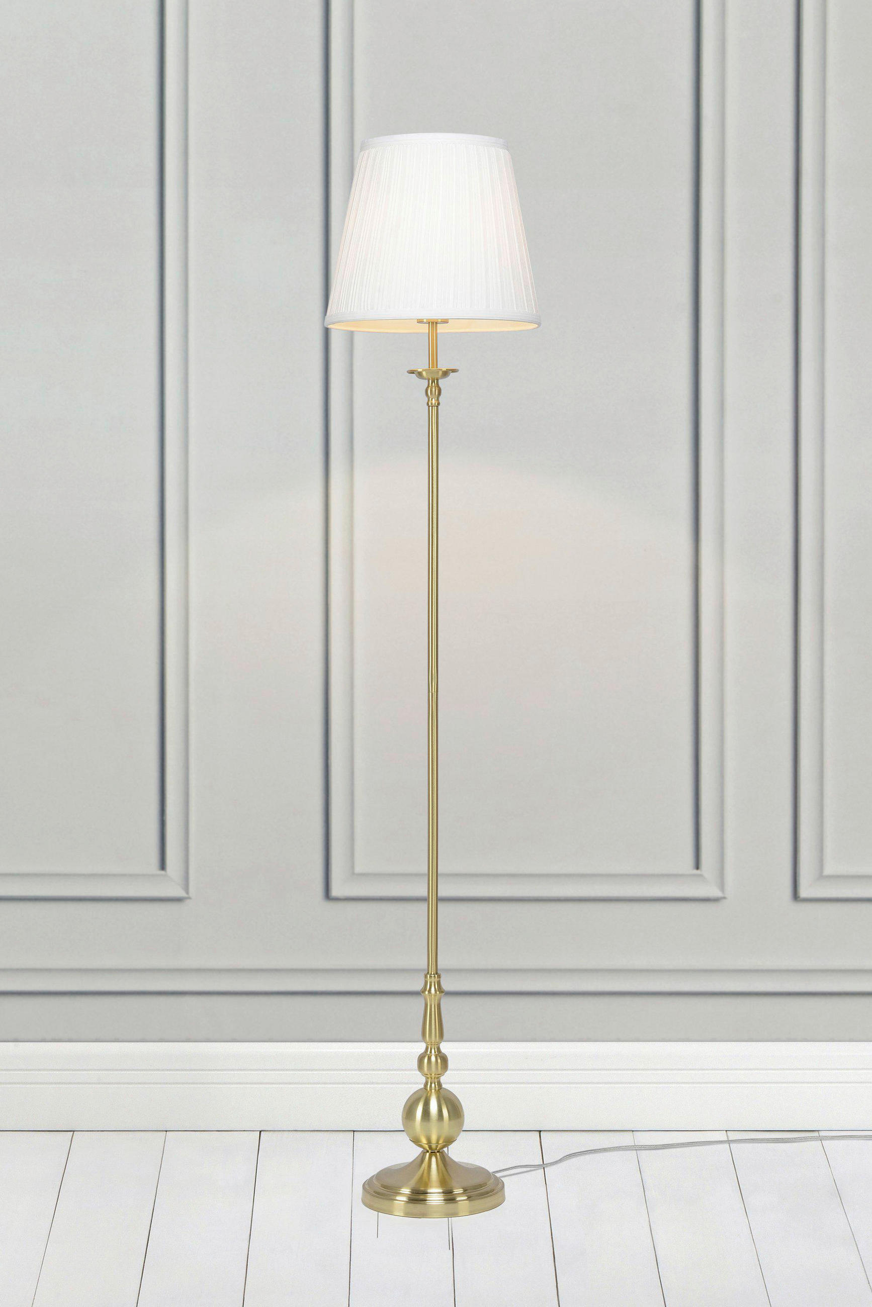 STEHLEUCHTE Imperia 30/149 cm   - Messingfarben, Basics, Metall (30/149cm) - Markslöjd