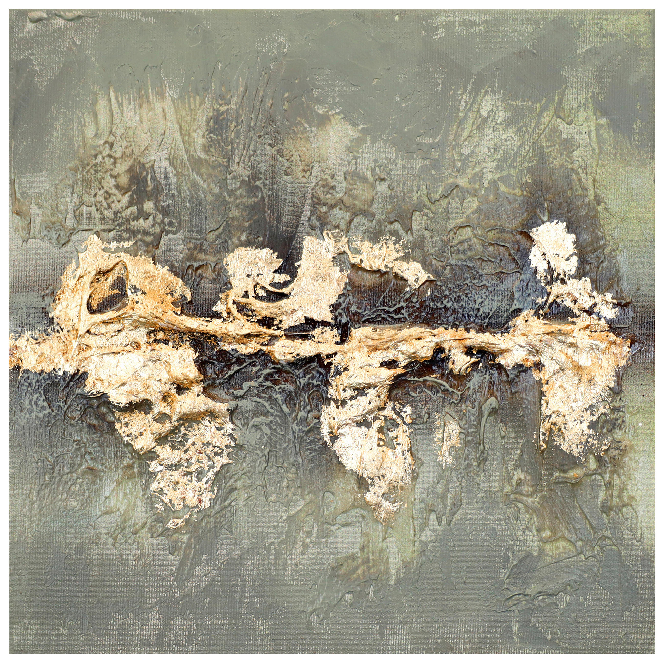 Monee OLEJOMALBA, abstraktní, 30/30 cm