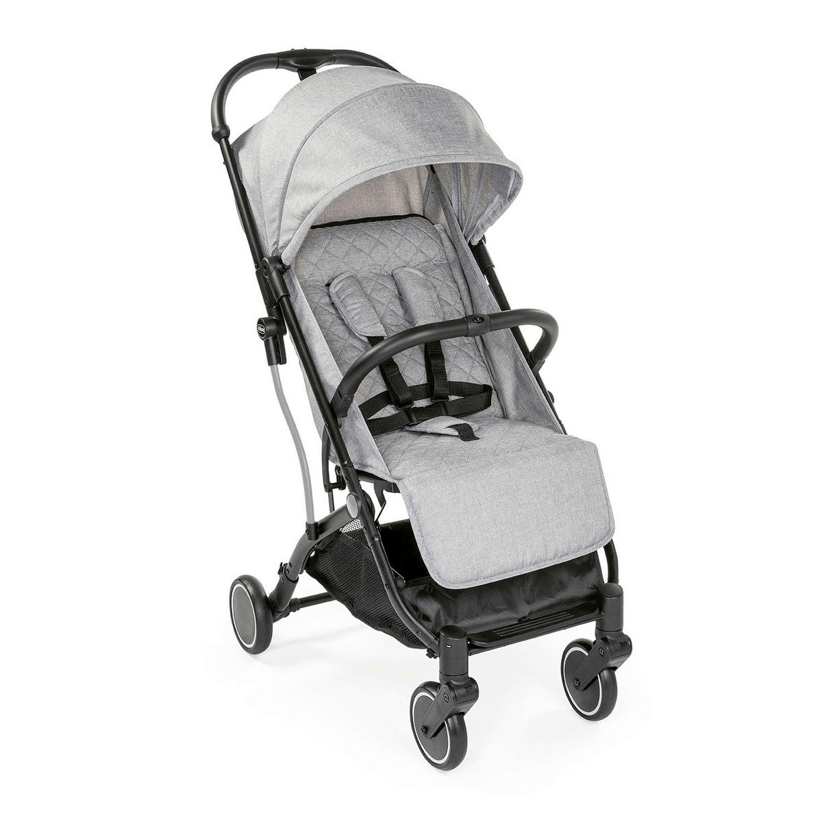BUGGY TROLLEYME  - Grau, Basics, Metall (49,5/103/84cm) - Chicco