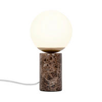 TISCHLEUCHTE 15/28,5 cm   - Beige/Cappuccino, LIFESTYLE, Naturmaterialien/Metall (15/28,5cm) - Nordlux