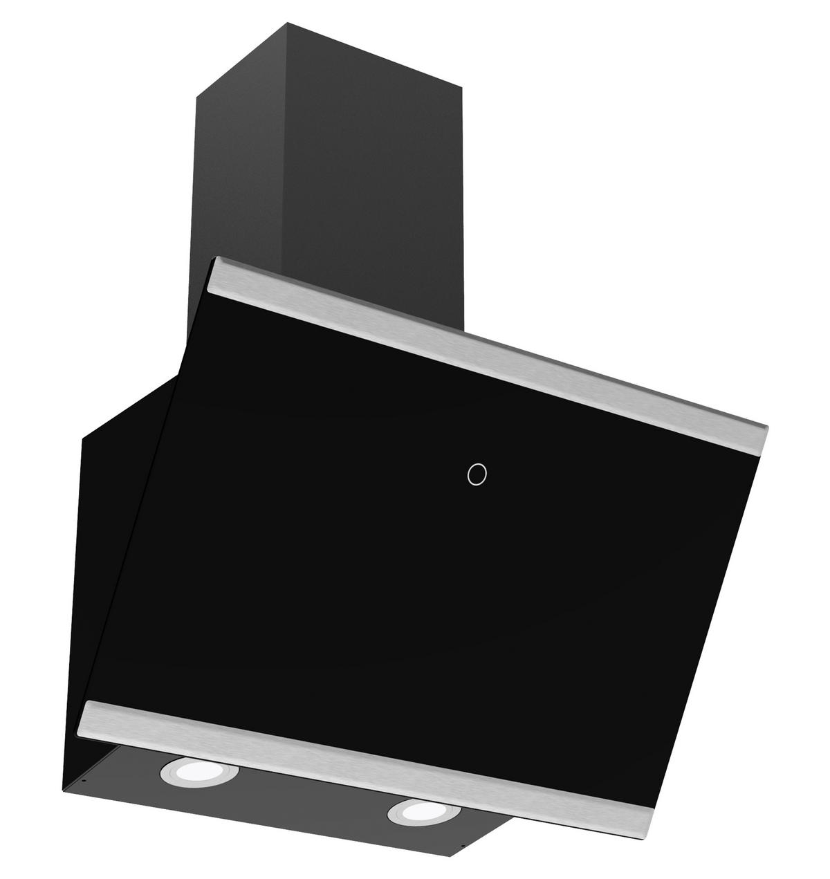 DUNSTABZUGSHAUBE CH89160S-20  - Schwarz, Trend, Glas/Metall (59,5/109,5/38,3cm) - Respekta