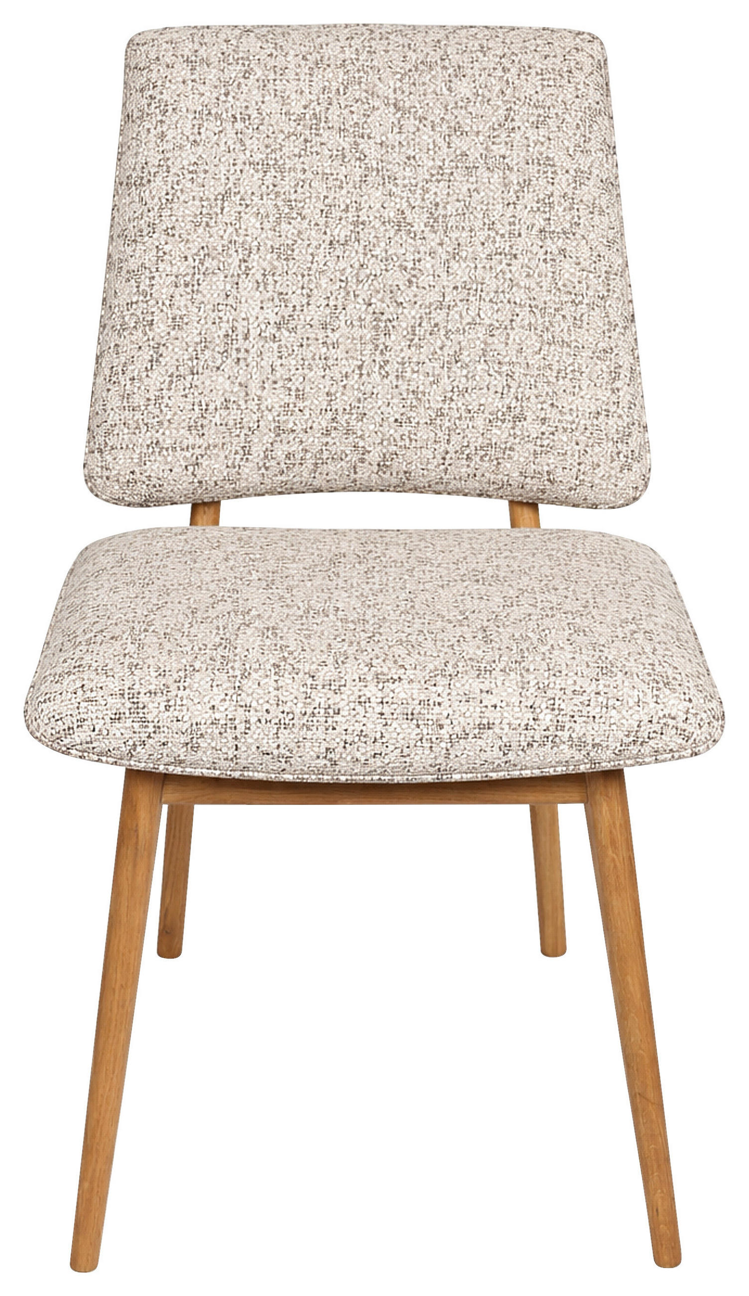 STUHL  Stoffauswahl Webstoff  Eichefarben, Beige  - Eichefarben/Beige, MODERN, Holz/Textil (48/89,5/60cm) - Carryhome