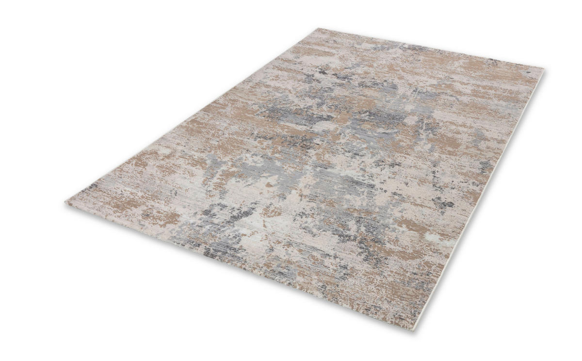 WEBTEPPICH 80/150 cm Antea Grau, Beige  - Beige/Grau, Design, Textil (80/150cm) - Novel