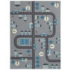 KINDERTEPPICH 80/150 cm Adventures  - Grau/Hellblau, Design, Kunststoff/Textil (80/150cm)