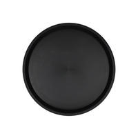 POSLUŽAVNIK       36,5/2,3 cm      RUBBER NO-SLIP  - crna, Basics, plastika (36,5/2,3cm) - Tognana