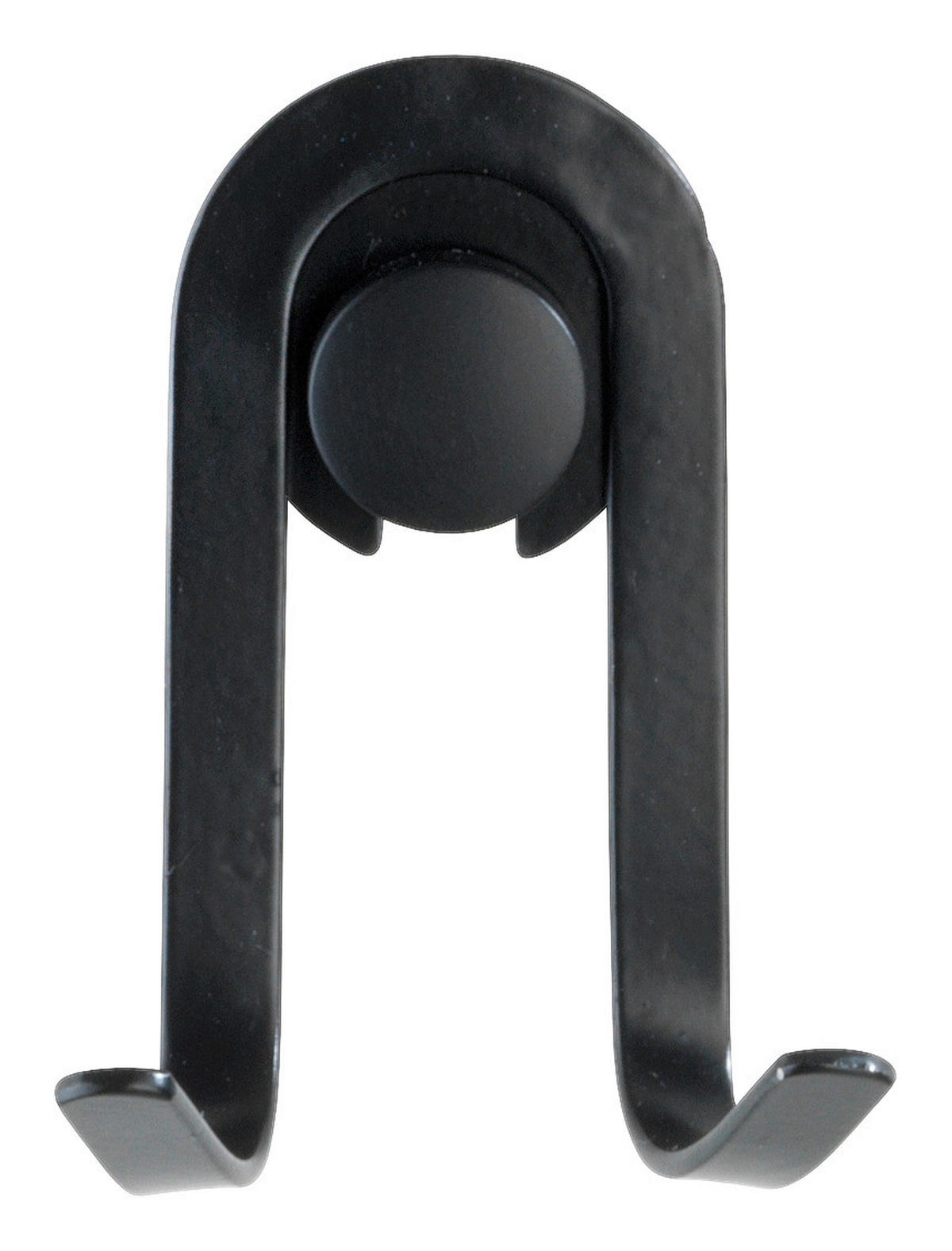 VÄGGKROK  i svart  - svart, Basics, metall (5,5/8,5/4cm)