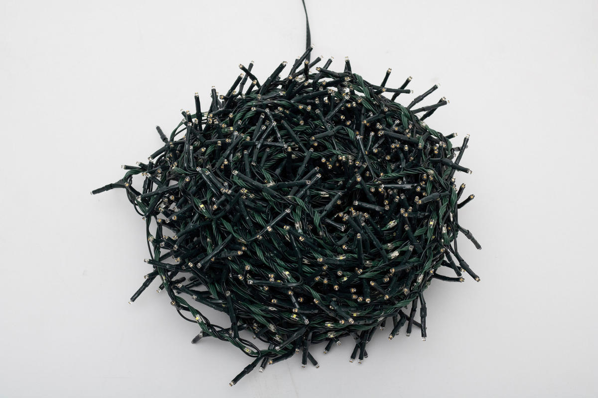 FÉNYFÜZÉR - fehér, Basics, műanyag (480cm)