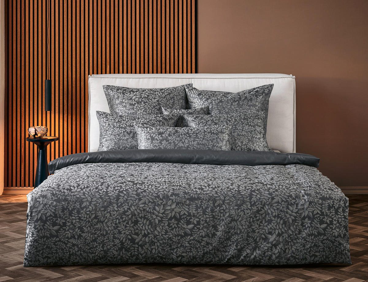 PREVLEKA ZA BLAZINO  SKAGEN  80/60 cm       - siva/črna, Basics, tekstil (80/60cm) - Curt Bauer