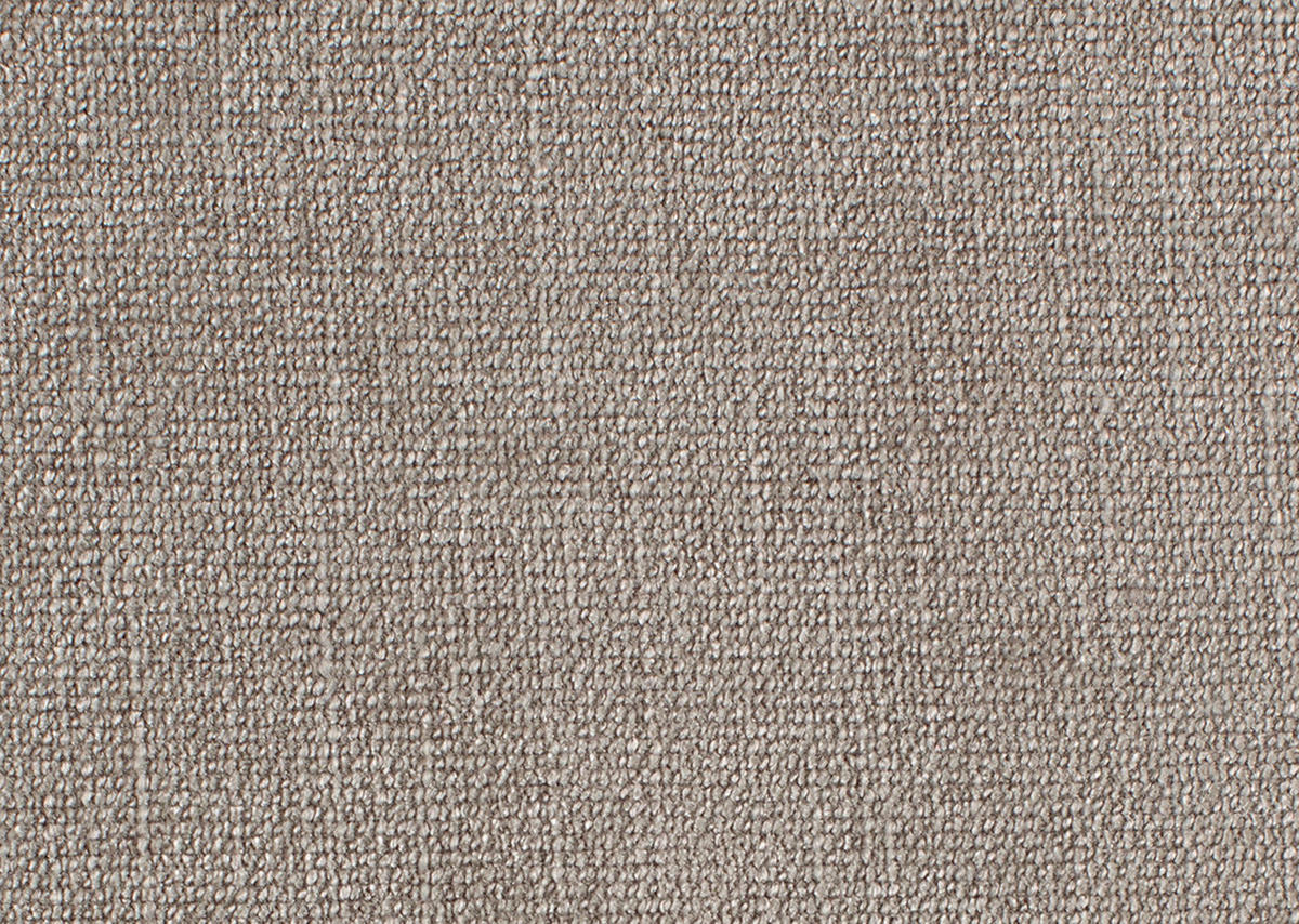 ECKSOFA in Flachgewebe Taupe  - Taupe/Schwarz, Design, Textil/Metall (207/296cm) - Dieter Knoll