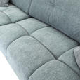 ECKSOFA  in Flachgewebe Mintgrün  - Schwarz/Mintgrün, KONVENTIONELL, Textil/Metall (180/295cm) - Carryhome
