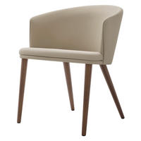 KAROSSZÉK bézs  - bézs, Modern, fa (60/78,5/57cm) - Novel