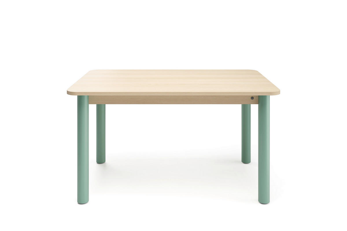 ESSTISCH in Metall, Holzwerkstoff 140/90/76 cm   - Hellbraun/Salbeigrün, Natur, Holzwerkstoff/Metall (140/90/76cm) - Tom Tailor