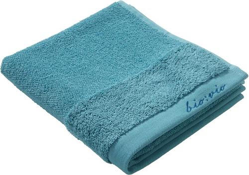 BADETUCH Türkis 90/180 cm  - Türkis, Natur, Textil (90/180cm) - Bio:Vio