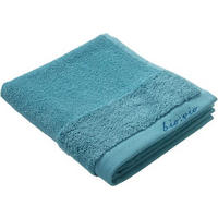 BADETUCH Türkis 90/180 cm  - Türkis, Natur, Textil (90/180cm) - Bio:Vio