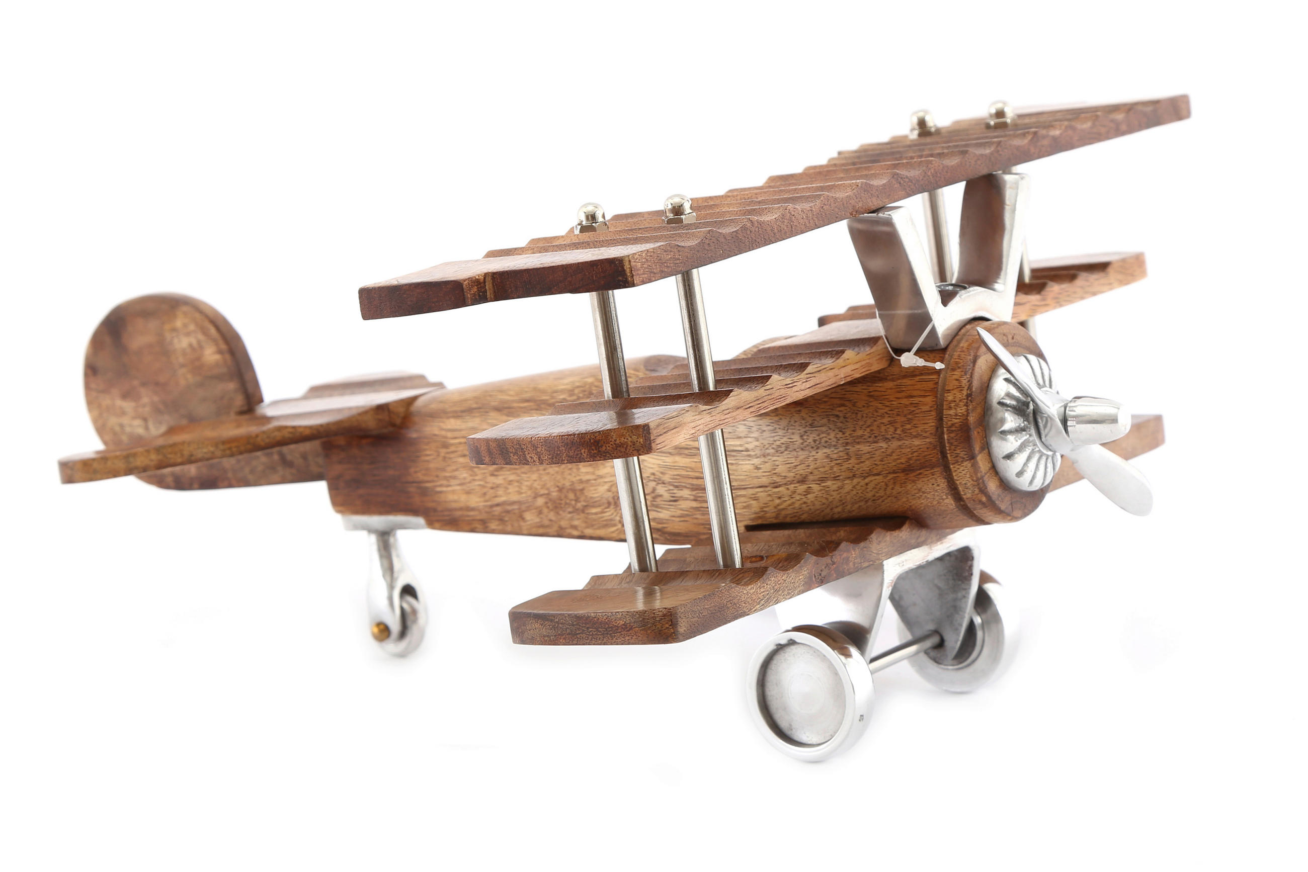 REPÜLŐGÉP - Konventionell, fa/fém (35/33/15cm)